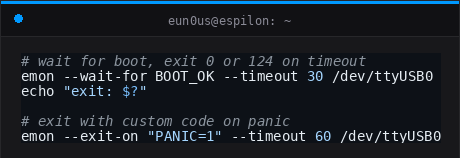 emon CI integration